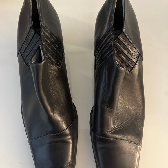 Brown Bruno Magli booties - Size 37.5 - Picture 7 of 9